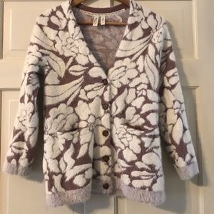 Anthropologie soft cardigan sweater XS EUC